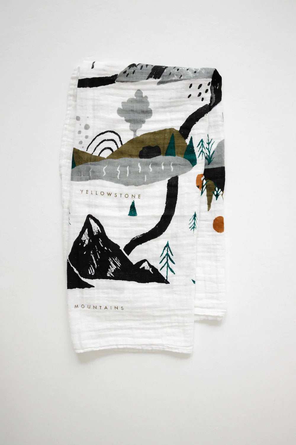 National Parks Swaddle Blanket