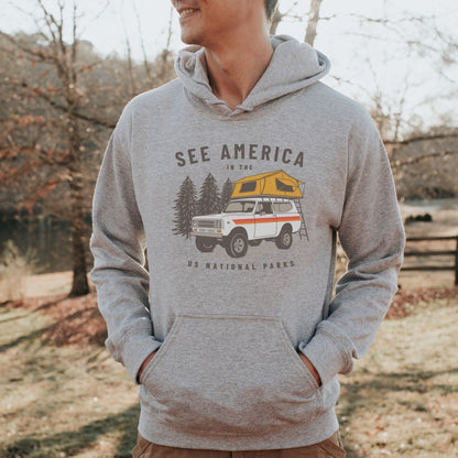 See America International Harvester Scout Camper Sweatshirt