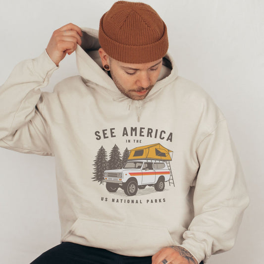 See America International Harvester Scout Camper Sweatshirt