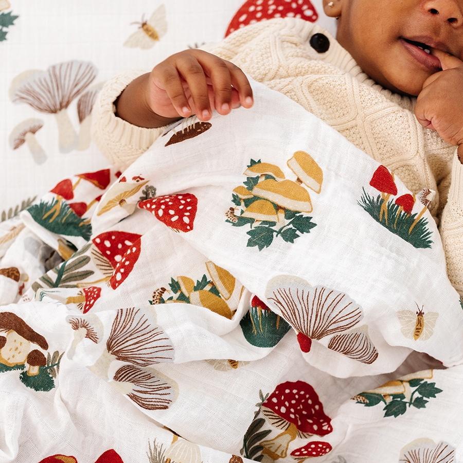 Mushroom Baby Swaddle