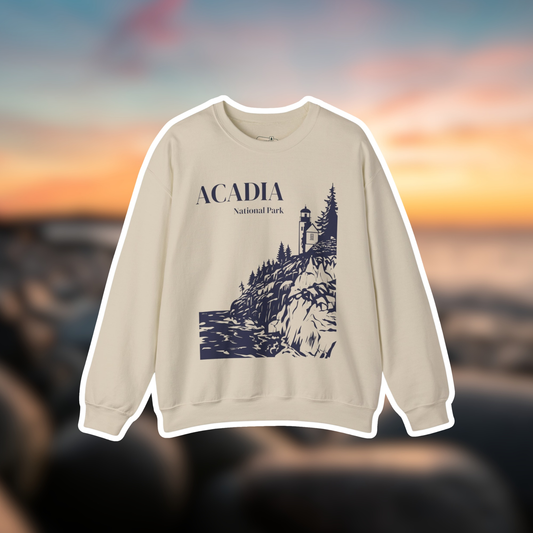 Acadia National Park Lighthouse Sweatshirt
