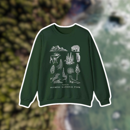 Native to Olympic National Park Sweatshirt