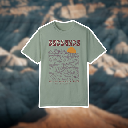 Badlands Sunset National Park Shirt