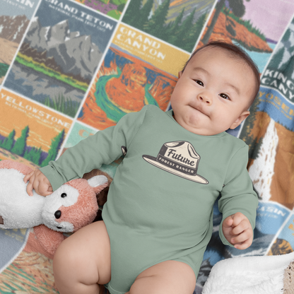 National Park Baby Swaddle and Minky Blanket