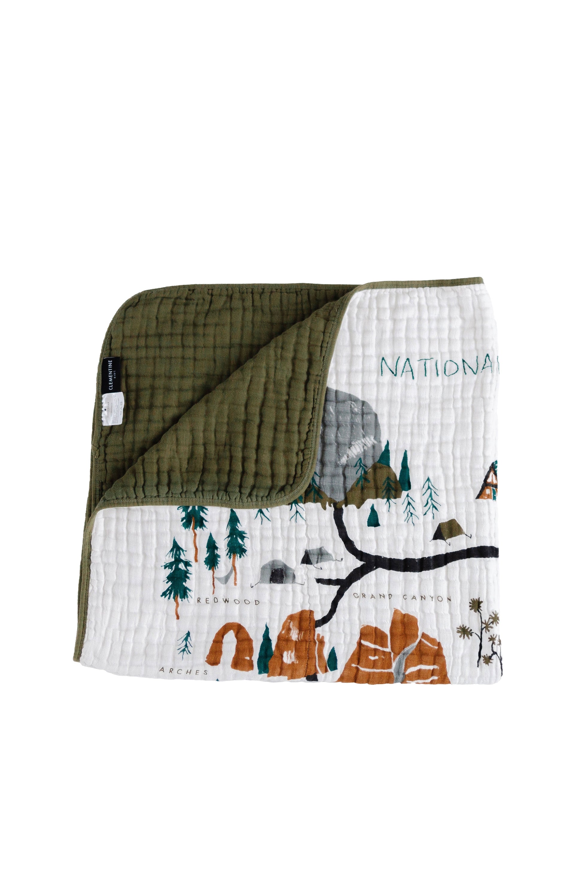 National Parks Baby Quilt