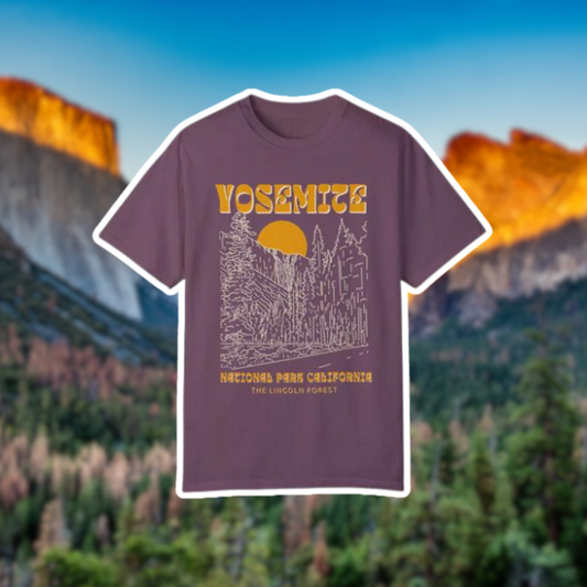 Yosemite Sunset National Park Shirt