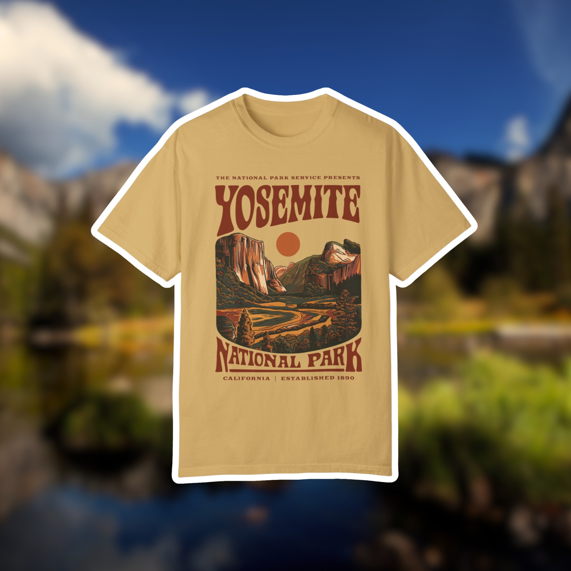 Yosemite on Tour National Park Shirt
