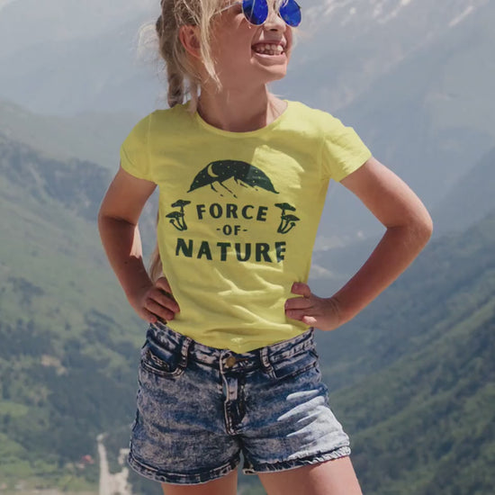 Force of Nature Shirt for Kids | Kids Nature Shirt, Nature Tee for Kids, Nature Graphic Tee, National Park Shirt for Kids, Nature Baby Shirt
