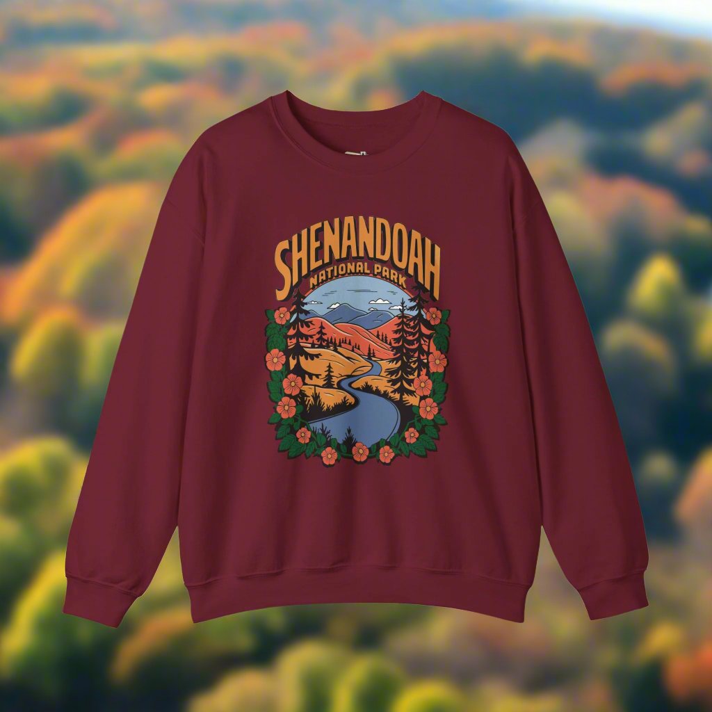 Shenandoah Skyline Drive Crewneck