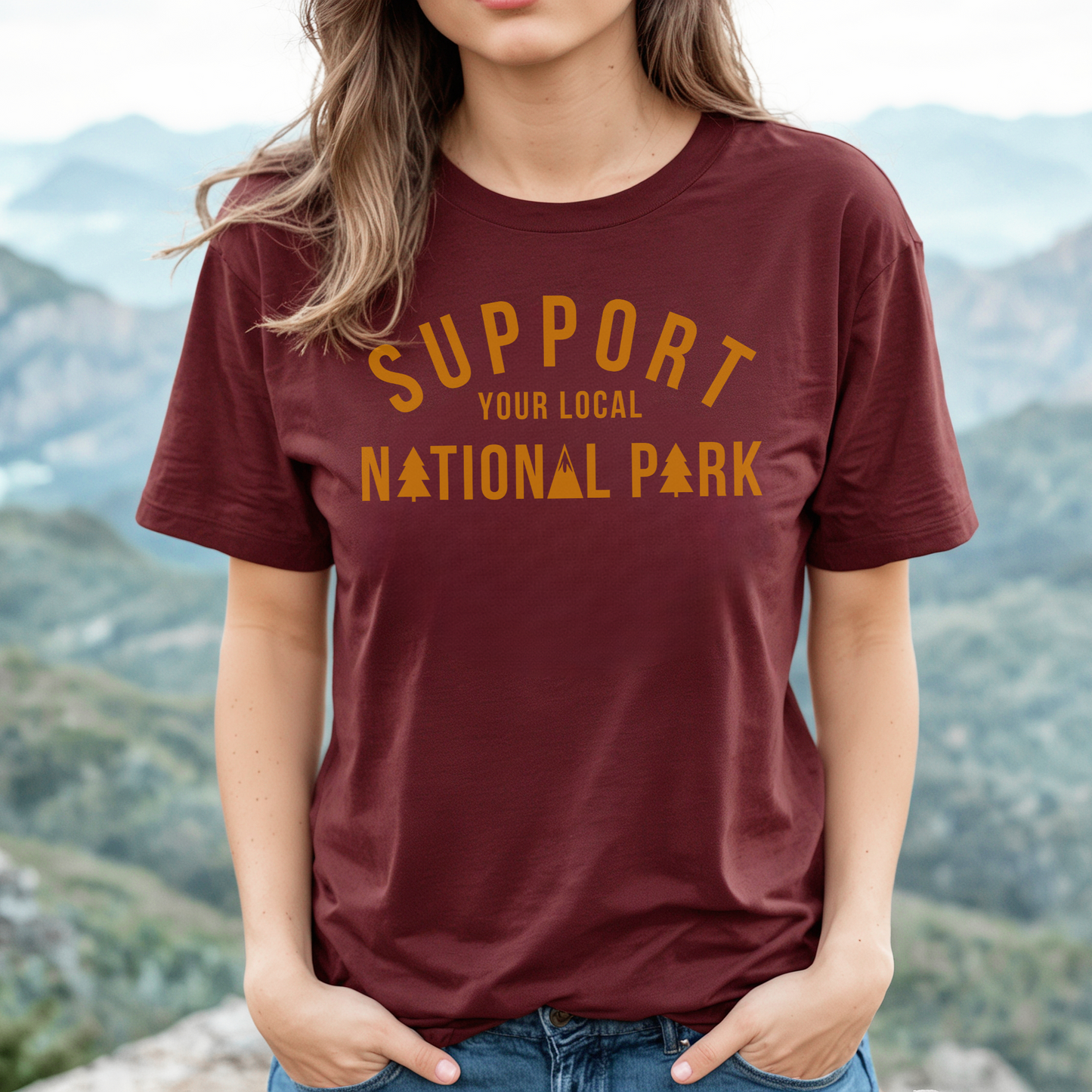 Support Your Local National Park Tee