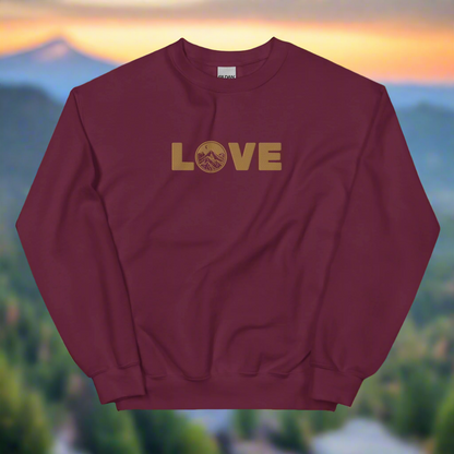 LOVE National Parks Embroidered Crewneck