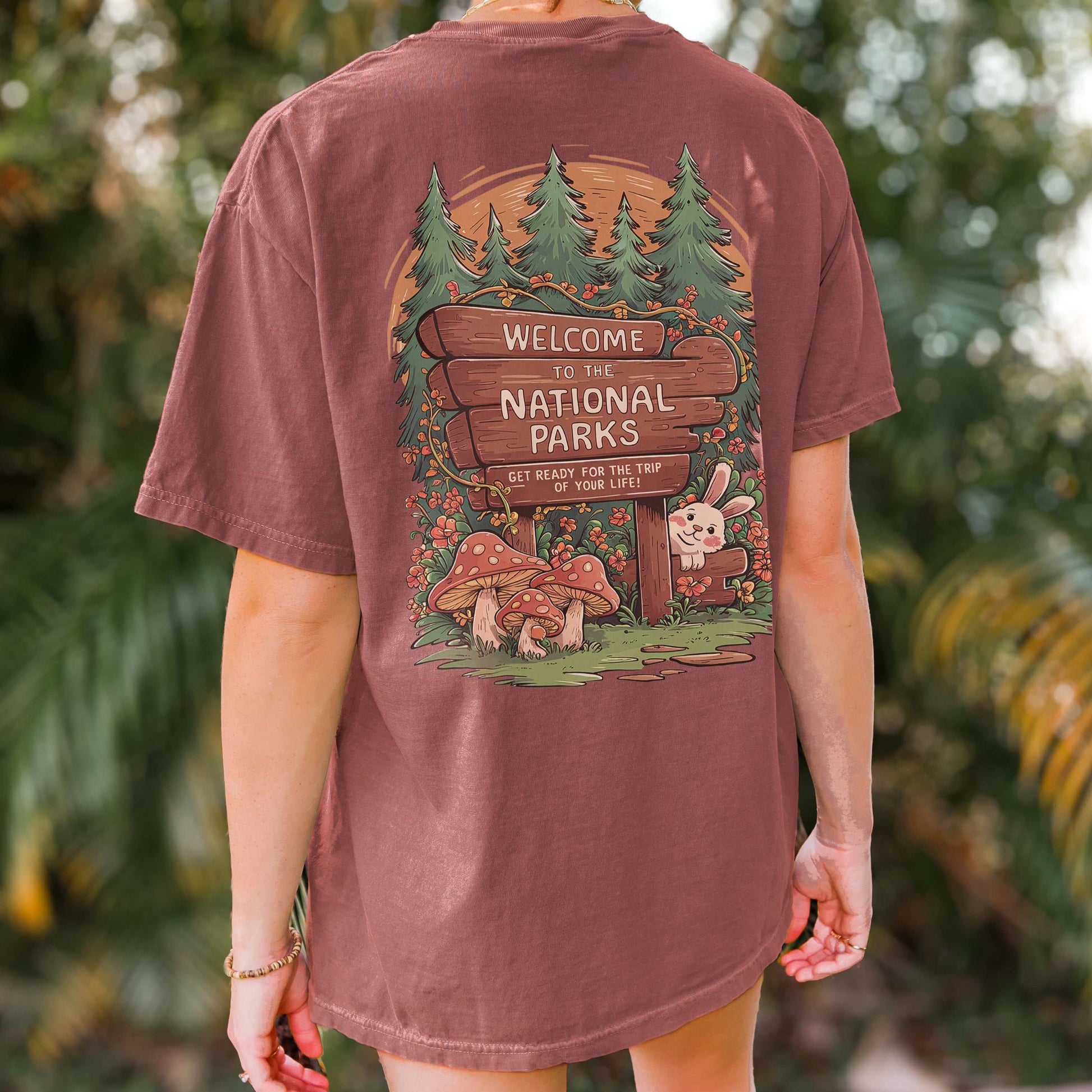 Welcome to Wonderland National Parks Shirt