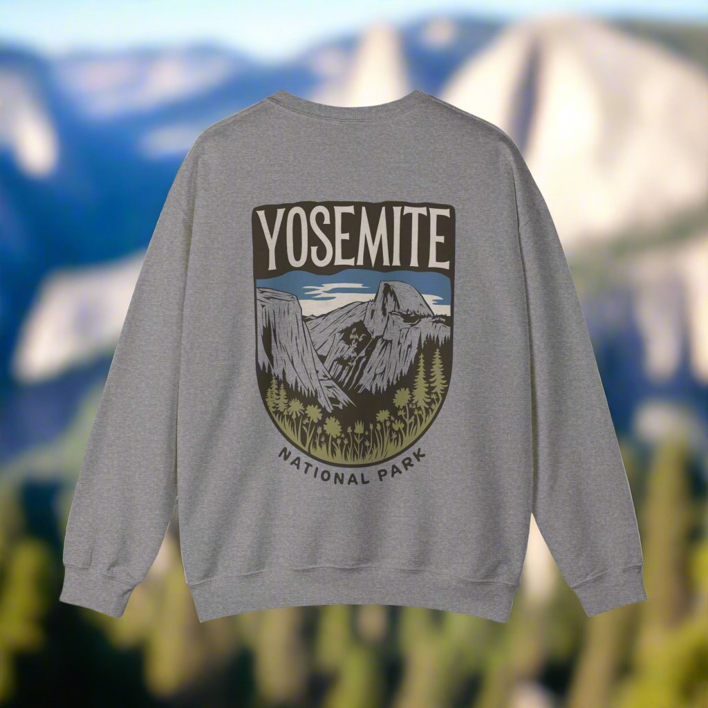 Yosemite National Park Badge Crewneck