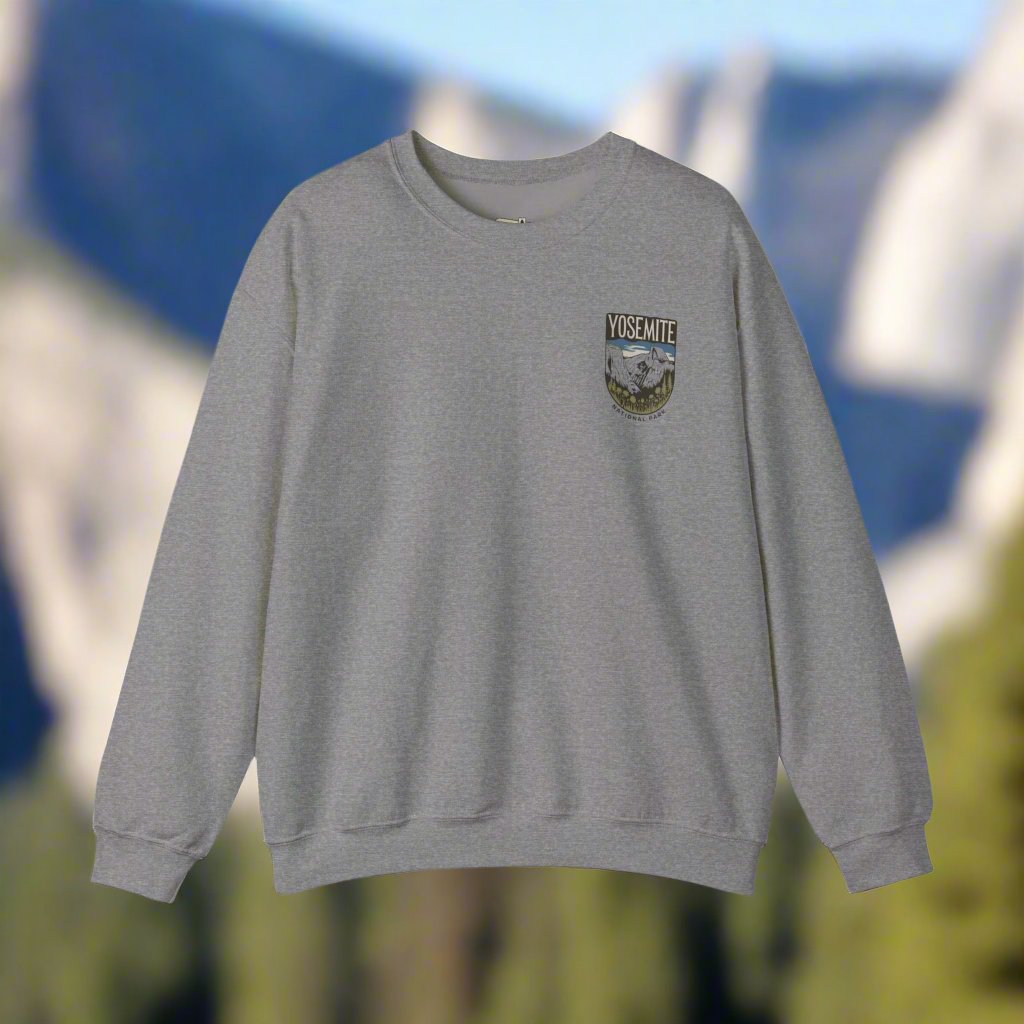 Yosemite National Park Badge Crewneck