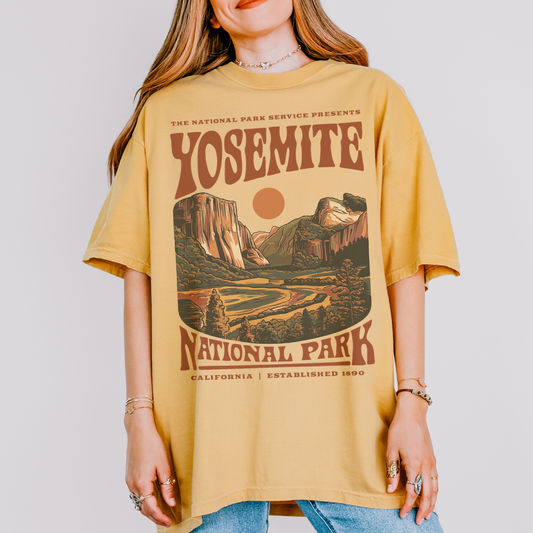 Yosemite on Tour National Park Shirt