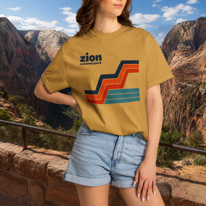 Retro Zion National Park Shirt