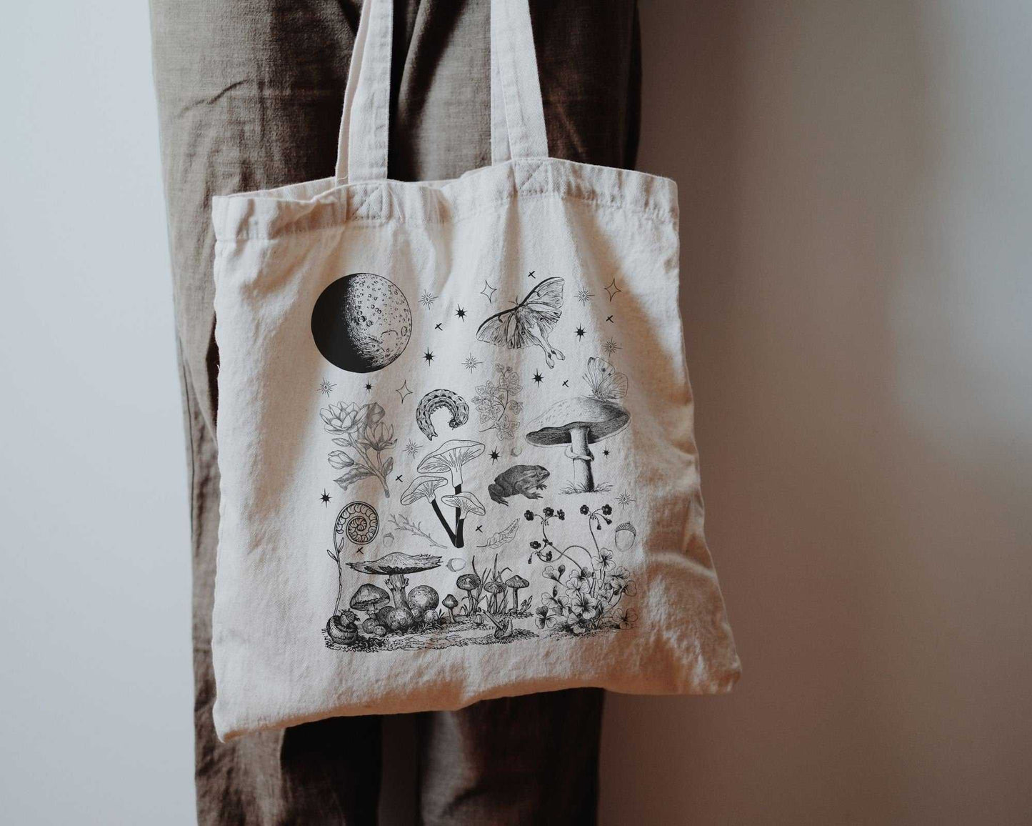 Mushroom Forest Tote Bag