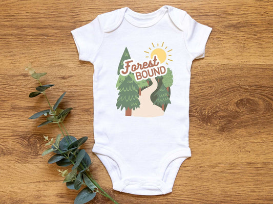Forest Bound Baby Onesie