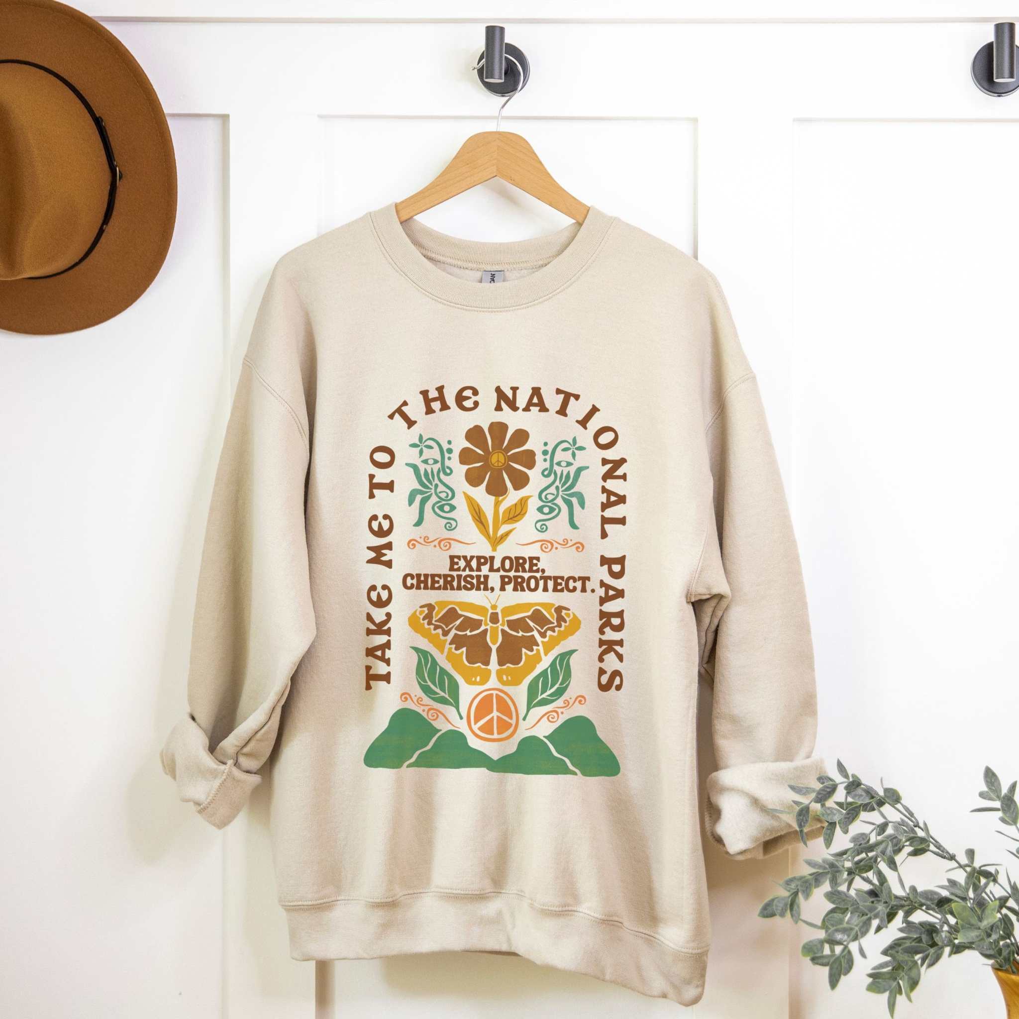 Take Me to the National Parks Sweatshirt Cozy Stylish Gear The Lincoln Forest